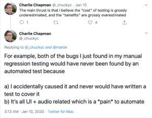 manual regression testing